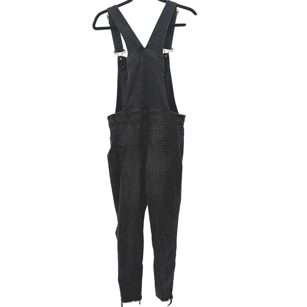 Free People Ziggy Overalls Women 31 Boho Grunge Distressed Streetwear Utility - Picture 2 of 8